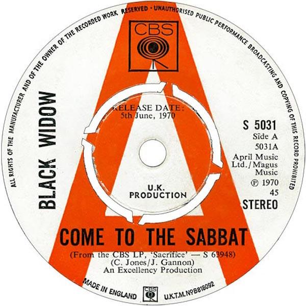 Black Widow  - Come To The Sabbat