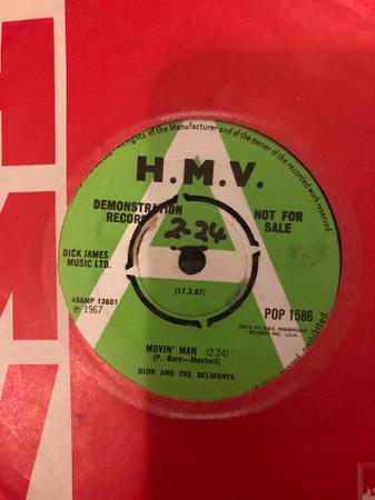 Dion & The Belmonts - Movin’ Man