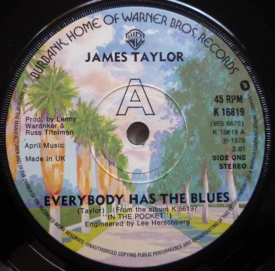 James Taylor  - Everybody Has The Blues