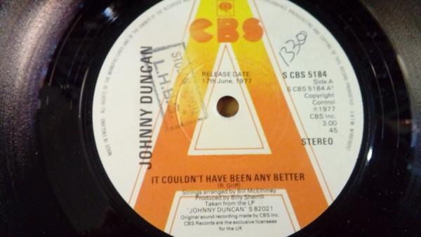 Johnny Duncan  - It Couldn't Have Been Any Better