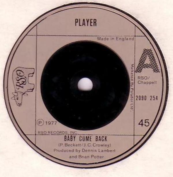 Player  - Baby Come Back