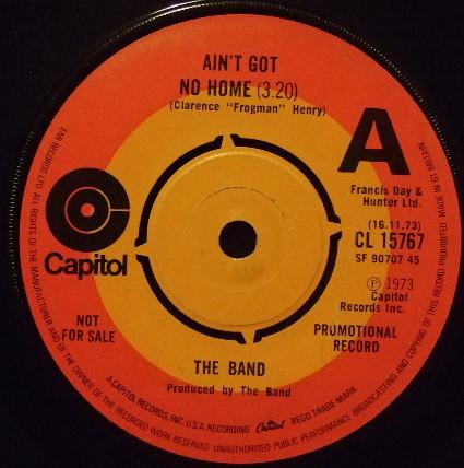 The Band - Ain't Got No Home